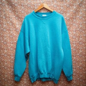 Vintage Light Blue Crewneck Sweater